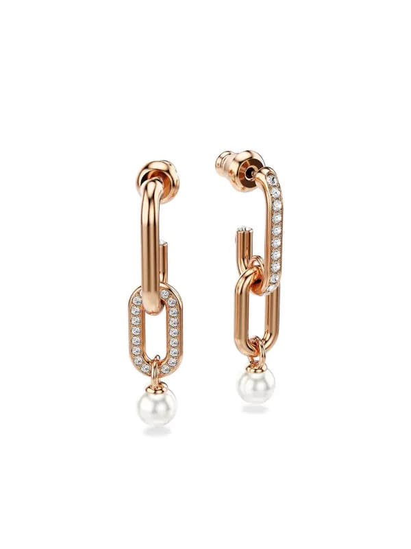 Swarovski Constella パール ピアス | ピンク | FARFETCH JP