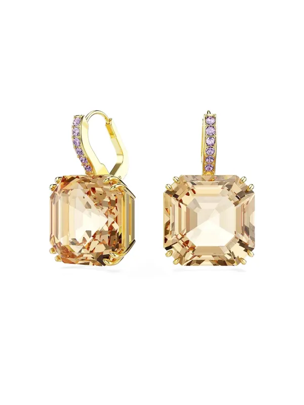 Swarovski Millenia クリスタル ピアス | ゴールドトーン | FARFETCH JP