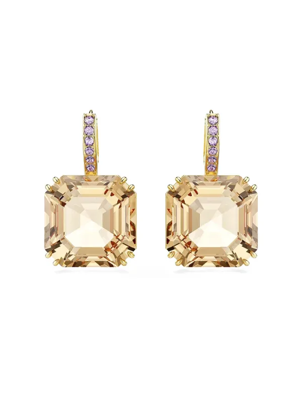 Swarovski Millenia クリスタル ピアス | ゴールドトーン | FARFETCH JP