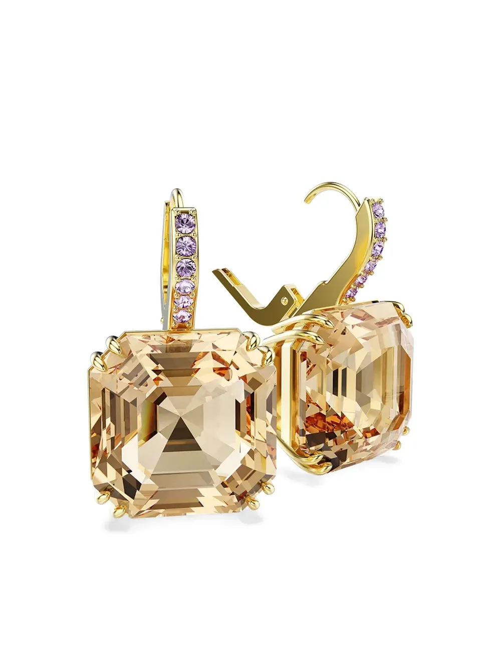 Swarovski Millenia gold-tone crystal earrings - ゴールドトーン Swarovski Millenia gold-tone crystal earrings - ゴールドトーン