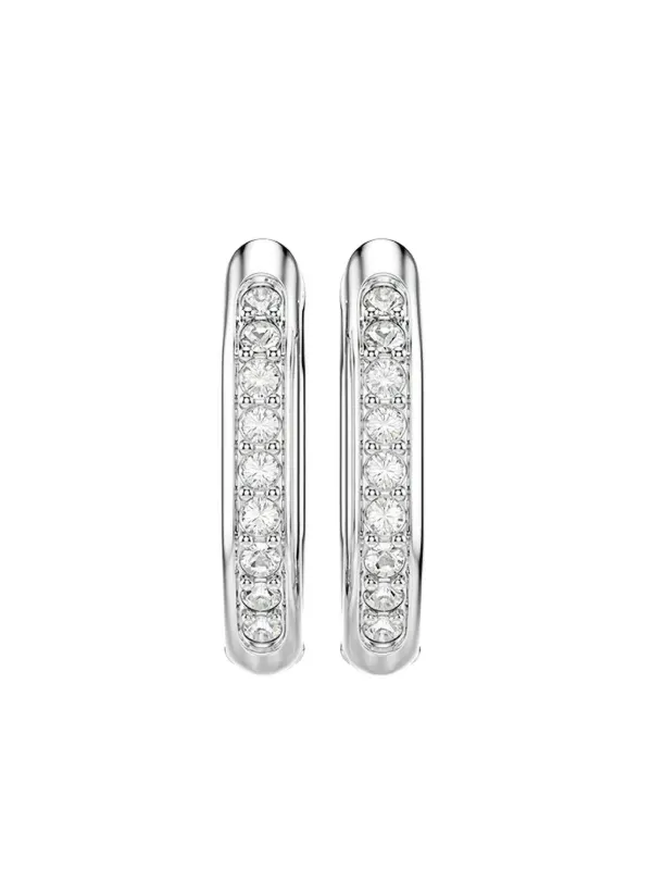 SWAROVSKI クリスタルピアス Swarovski ヘキサゴンカット クリスタル ピアス | ホワイト | FARFETCH JP