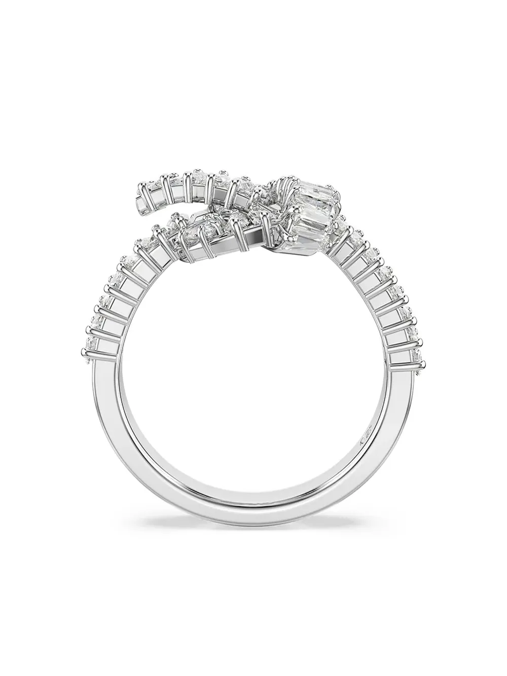 Swarovski Matrix baguette-cut knot ring | Image 2