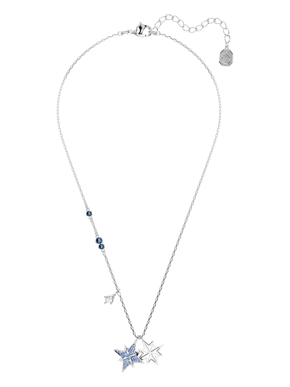 Swarovski Symbolica star-embellished chain necklace - Blu