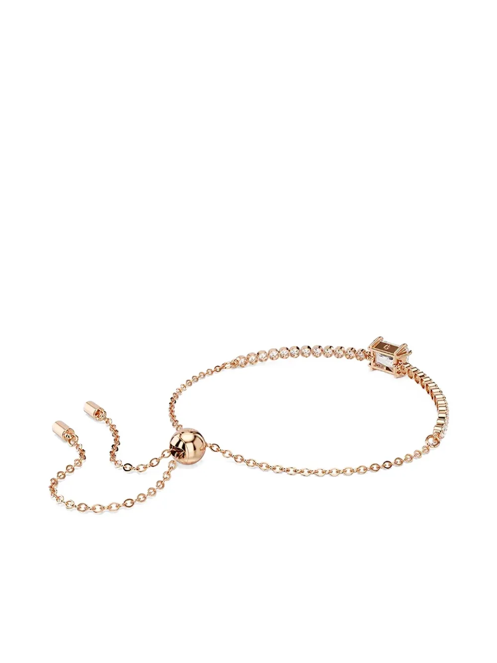 Swarovski Armband verfraaid met kristallen - Roze
