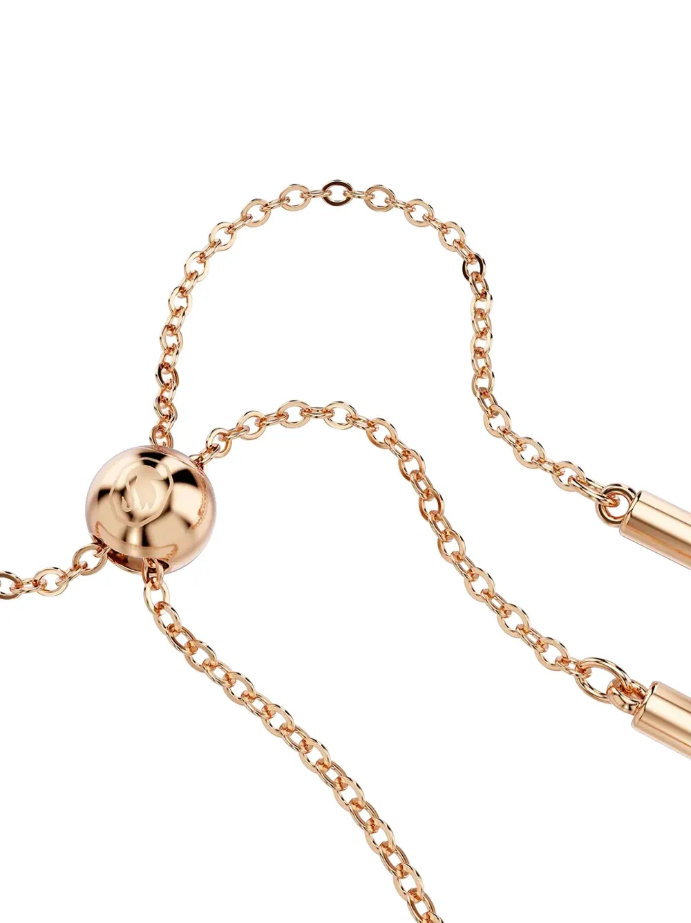 Swarovski Swaroski Matrix Gold-tone Plated Tennis Bracelet In Gold