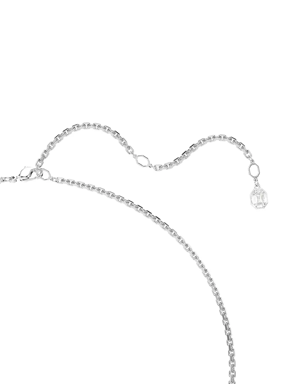Swarovski Millenia Octagonal-cut Crystal Necklace In Metallic