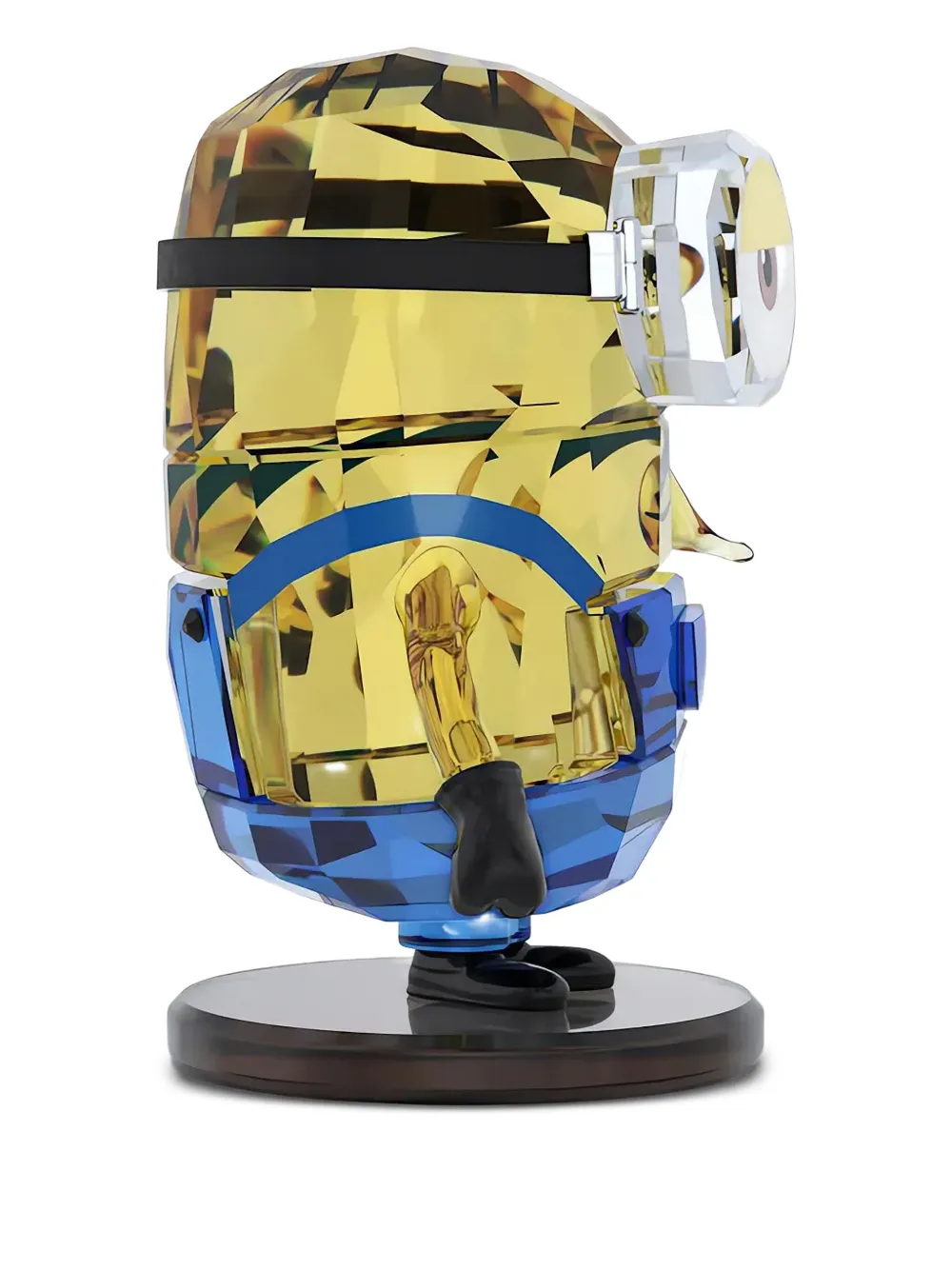 Swarovski Minions Stuart Crystal Figurine In Yellow
