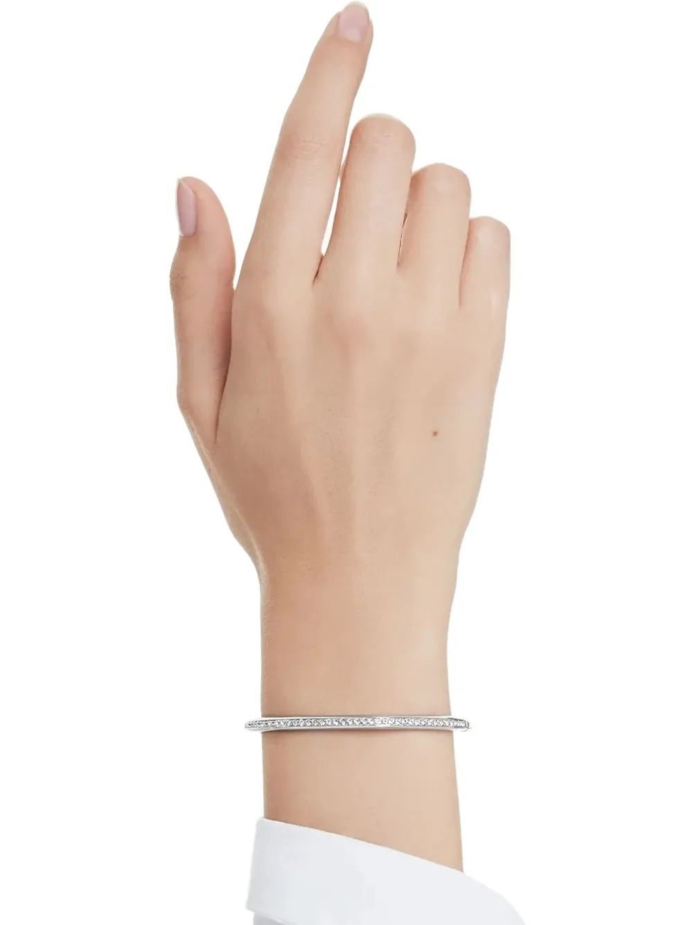 Swarovski Dextera faceted crystal-embellished bangle | Image 2