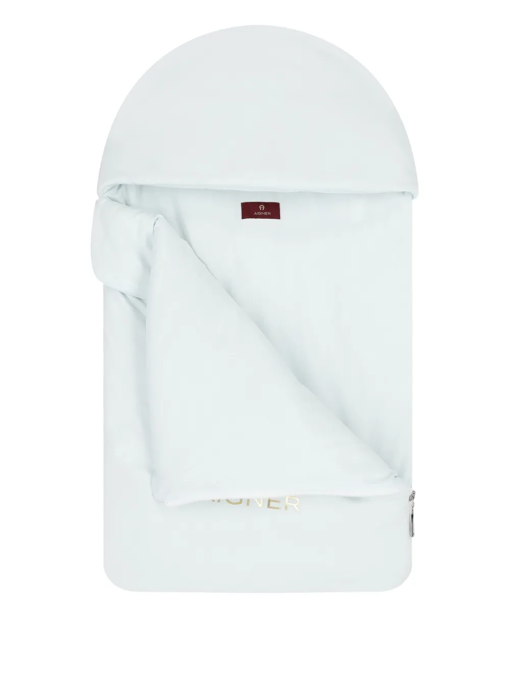 Aigner Kids Slaapzak met logoprint Blauw