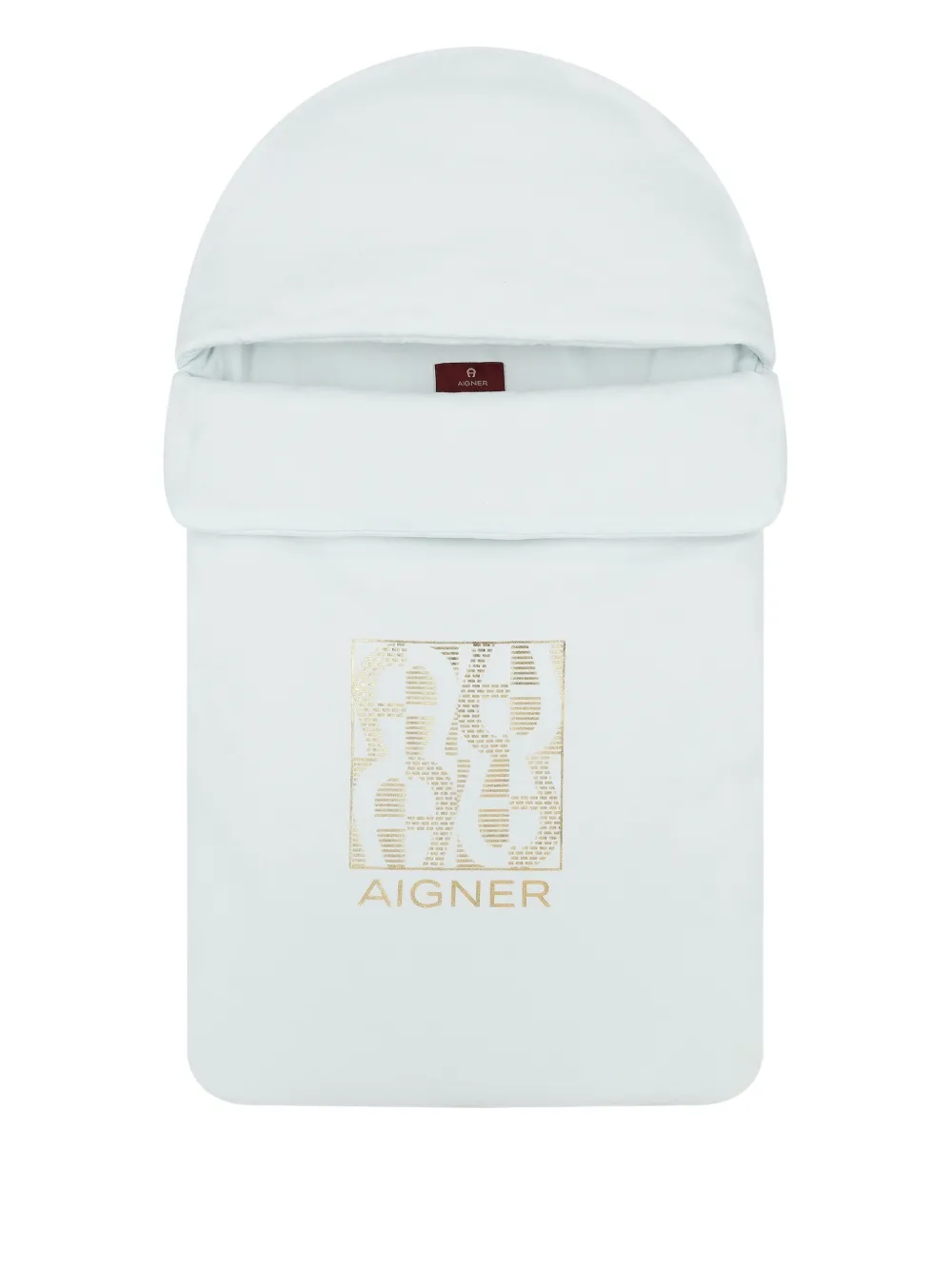Aigner Kids Slaapzak met logoprint Blauw