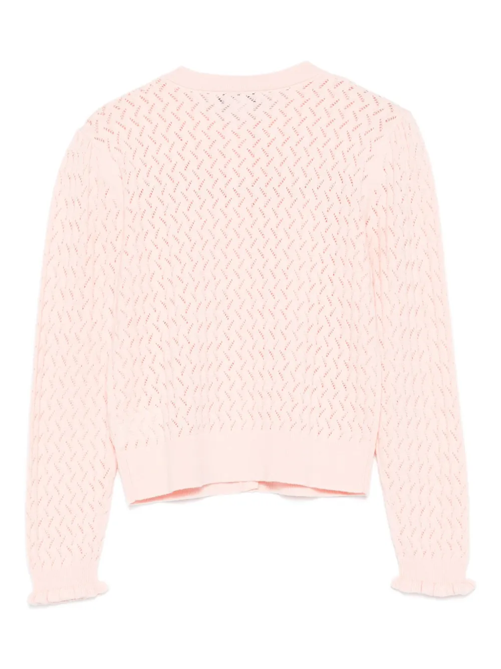 Tartine Et Chocolat Gebreid vest Roze