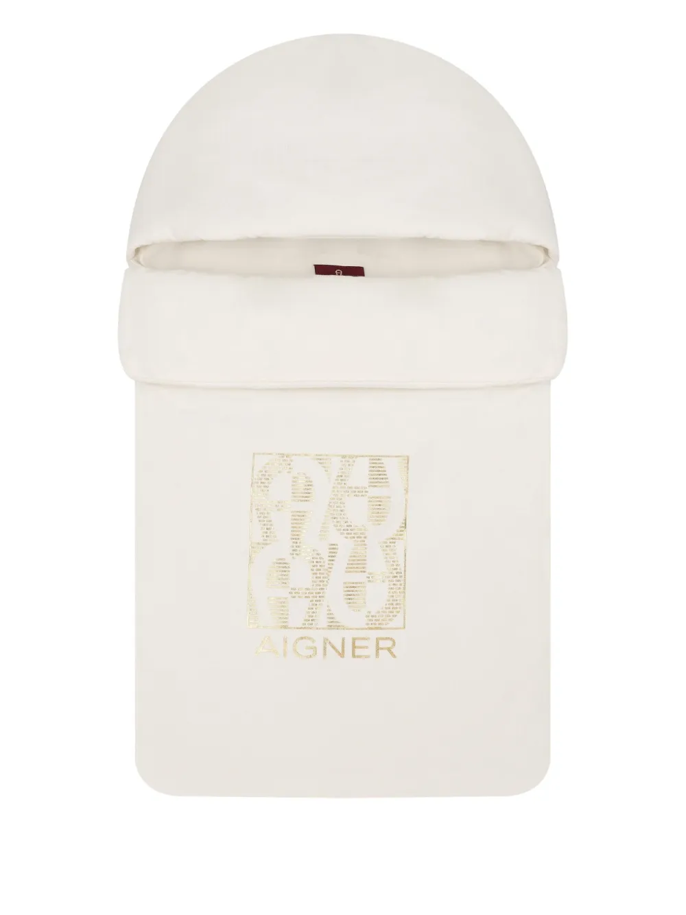 Aigner Kids Slaapzak verfraaid met logo Beige