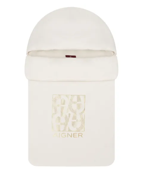 Aigner Kids logo-embellished sleep bag