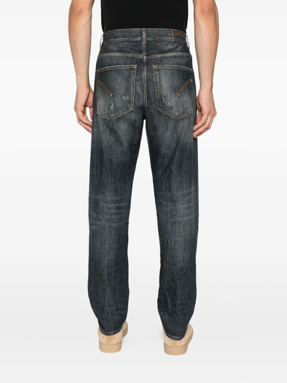 DONDUP distressed jeans Blauw