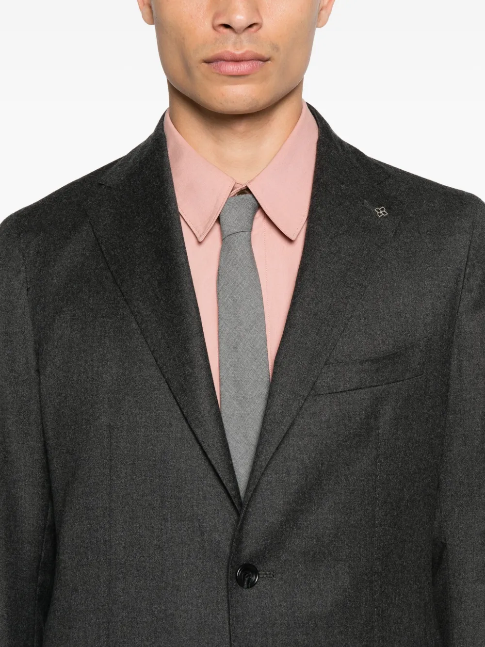 Tagliatore Blazer met twee knopen Grijs
