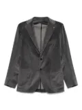 Tagliatore corduroy two-button jacket - Grey