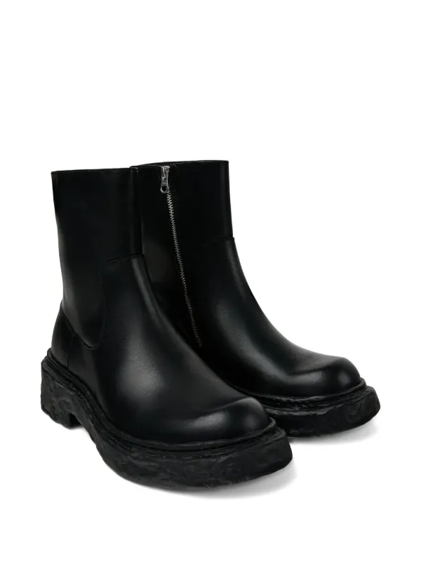 CAMPER ブラック ジッパーブーティ CamperLab ジップディテール ブーツ | ブラック | FARFETCH JP