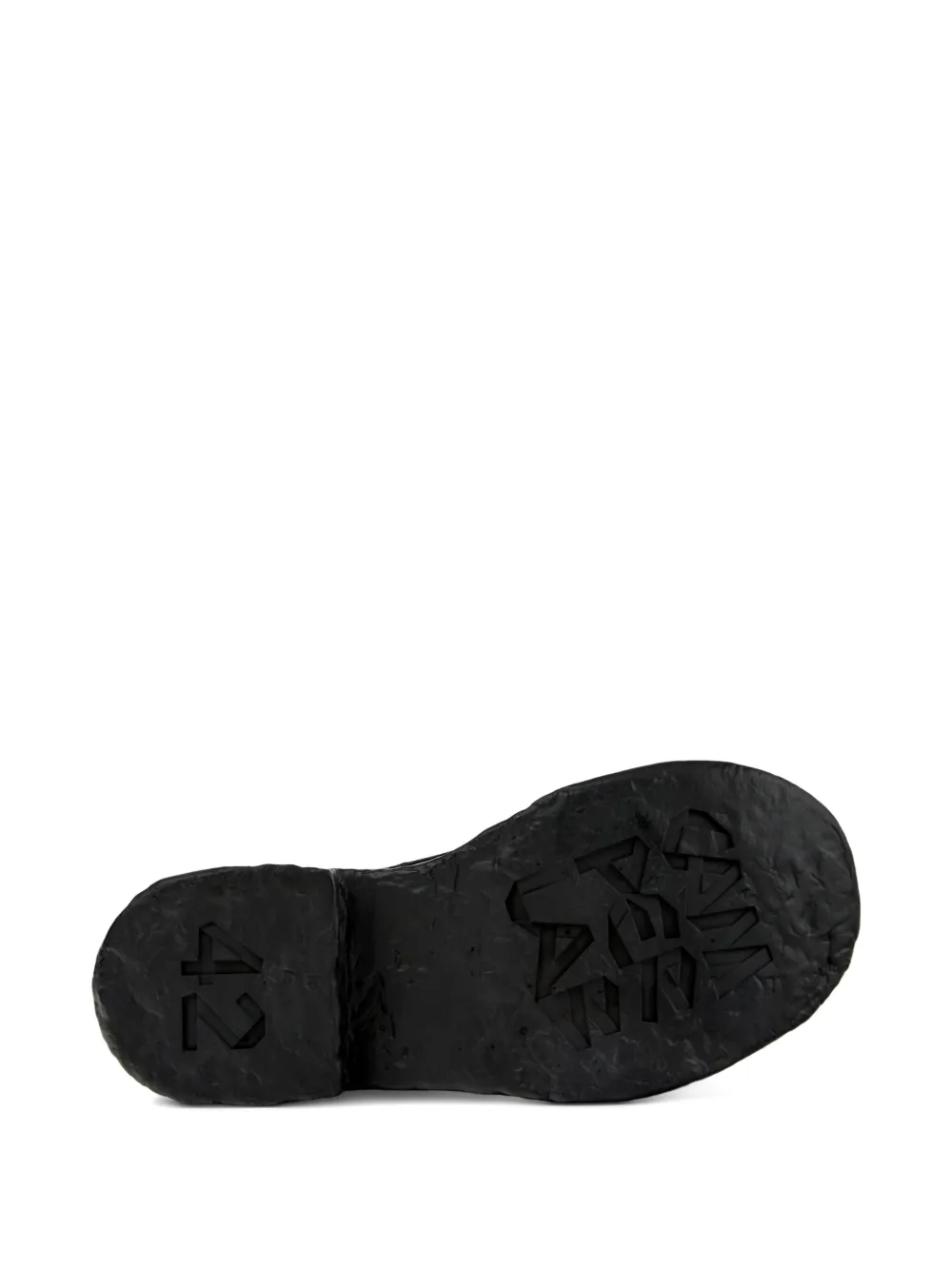 CamperLab Vamonos lace-up leather boots Black