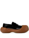 CamperLab Caramba penny leather loafers - Black