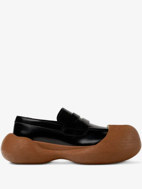 CamperLab Caramba penny leather loafers