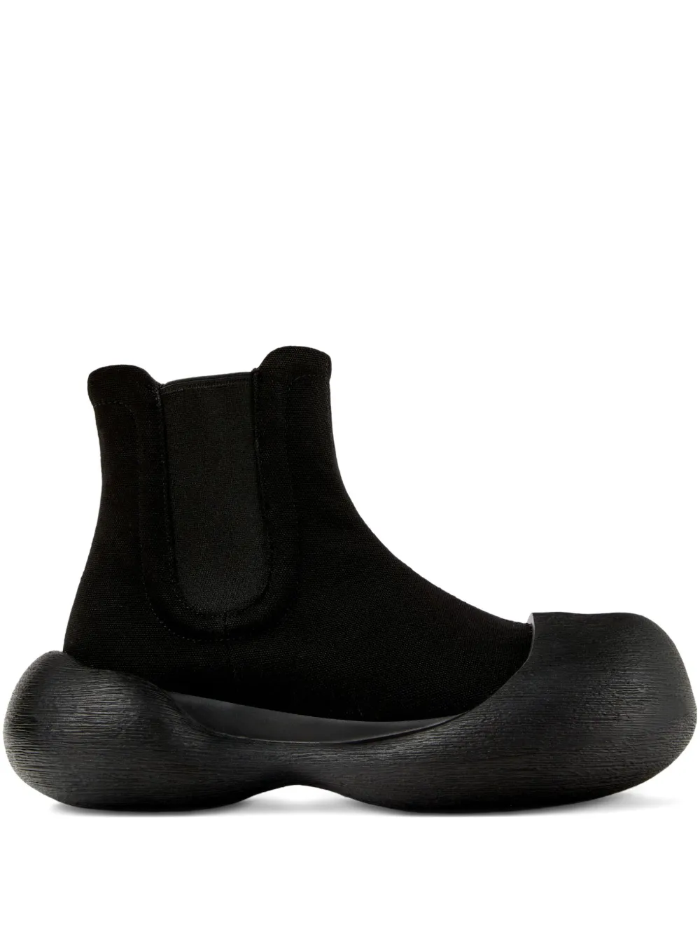 Caramba elastic-panelled chunky boots