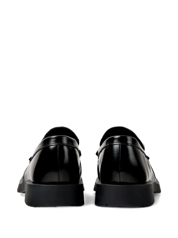 【関税込み】CAMPERLAB ブラック MIL 1978 ローファー CamperLab Mil 1978 Leather Loafers | Black | FARFETCH