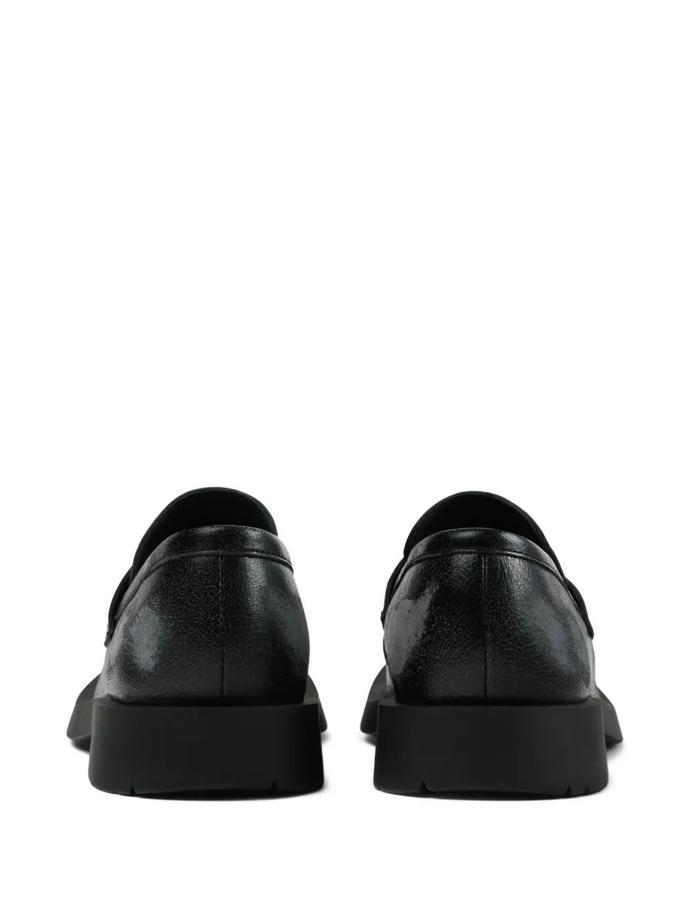 CamperLab 1978 penny-strap leather loafers Black