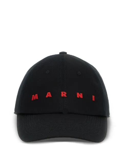 Marni Gabardine "Black" cap