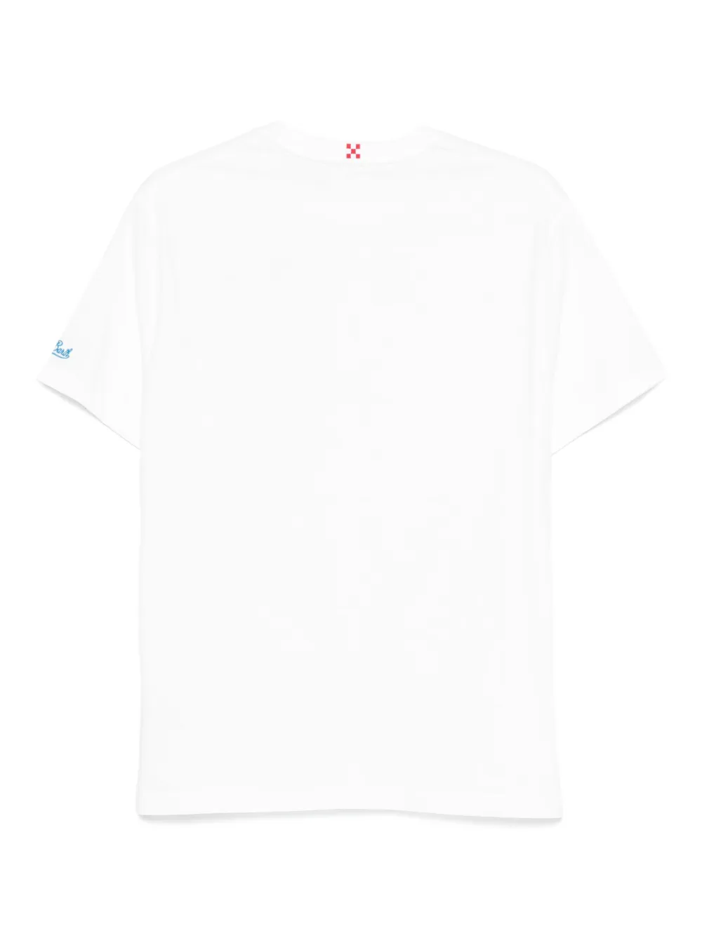 MC2 Saint Barth T-shirt met gin-en-tonic-print Wit