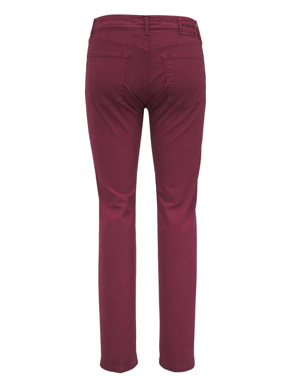 Kiton Broek met vijf zakken - Rood