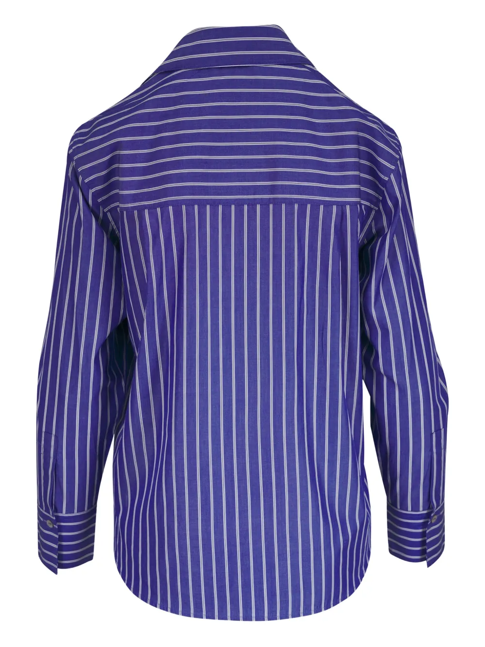 Vince striped long-sleeve shirt - Blauw