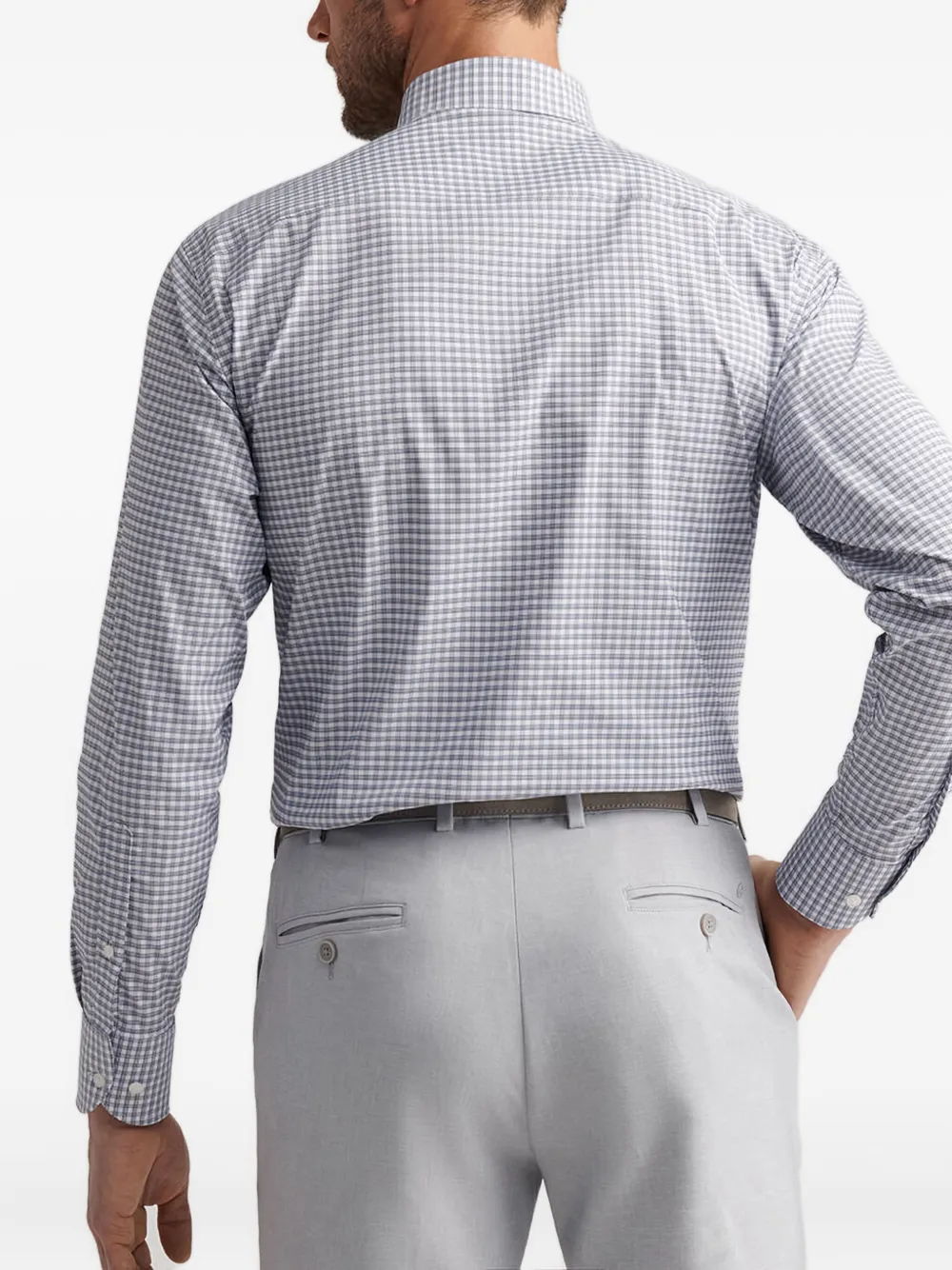 Peter Millar Cashiers Checked Button-down Shirt In Pattern