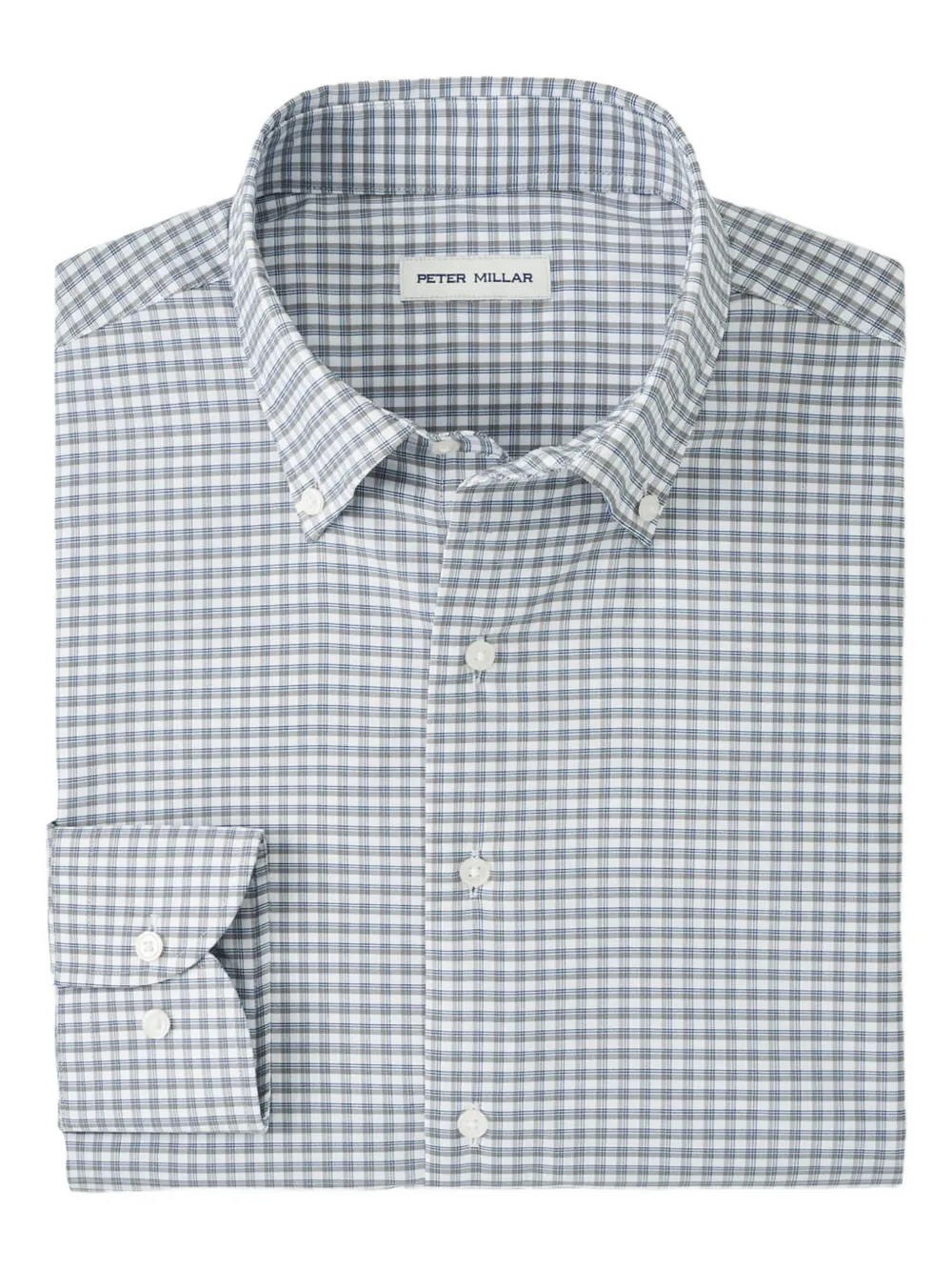 Peter Millar Cashiers Checked Button-down Shirt In Pattern