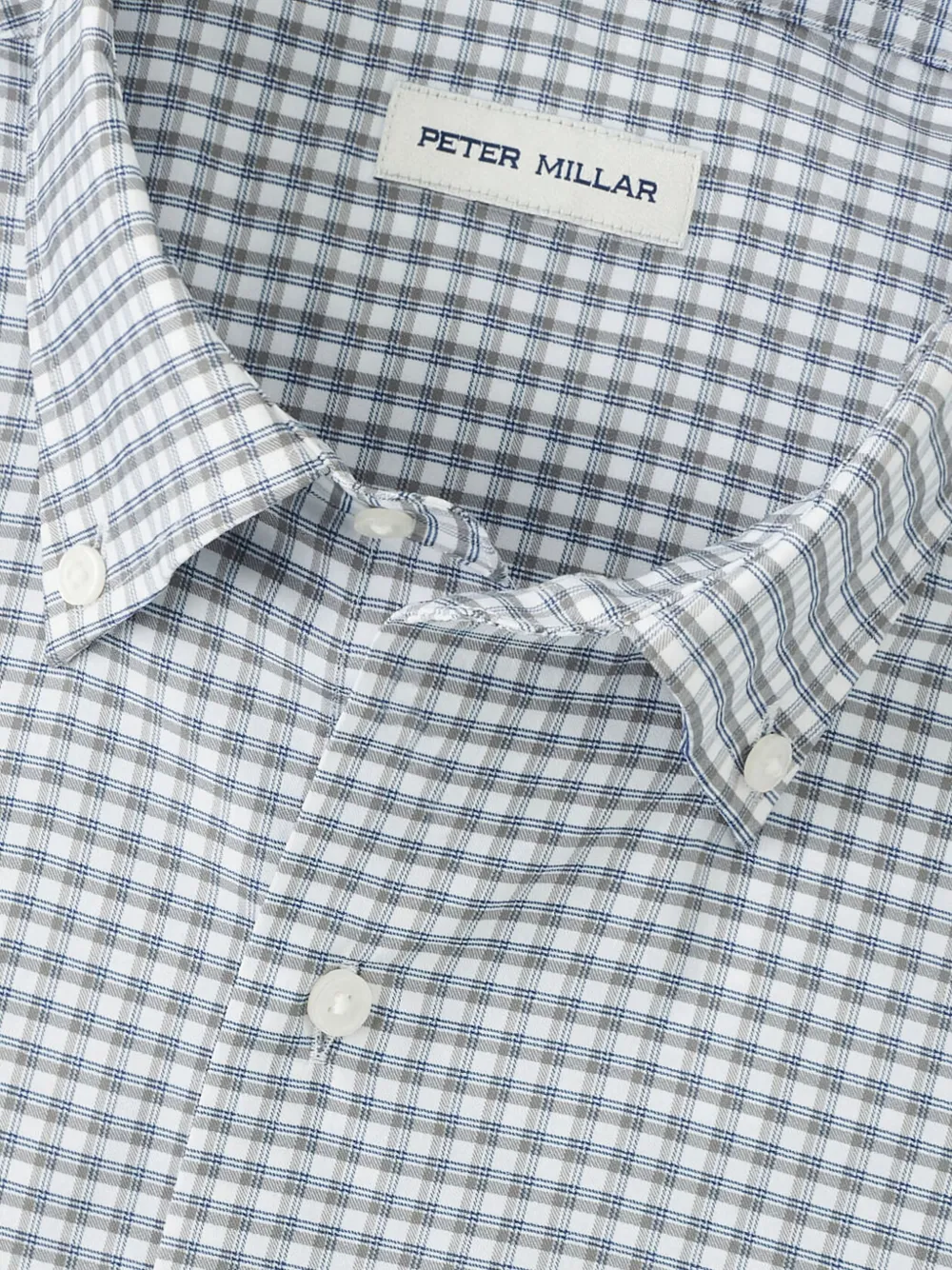 Peter Millar Cashiers Checked Button-down Shirt In Pattern