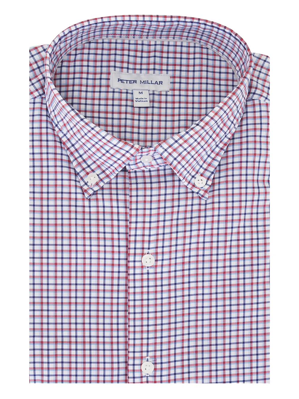 Peter Millar checked shirt - Bianco