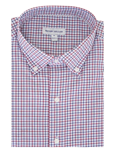 Peter Millar checked shirt
