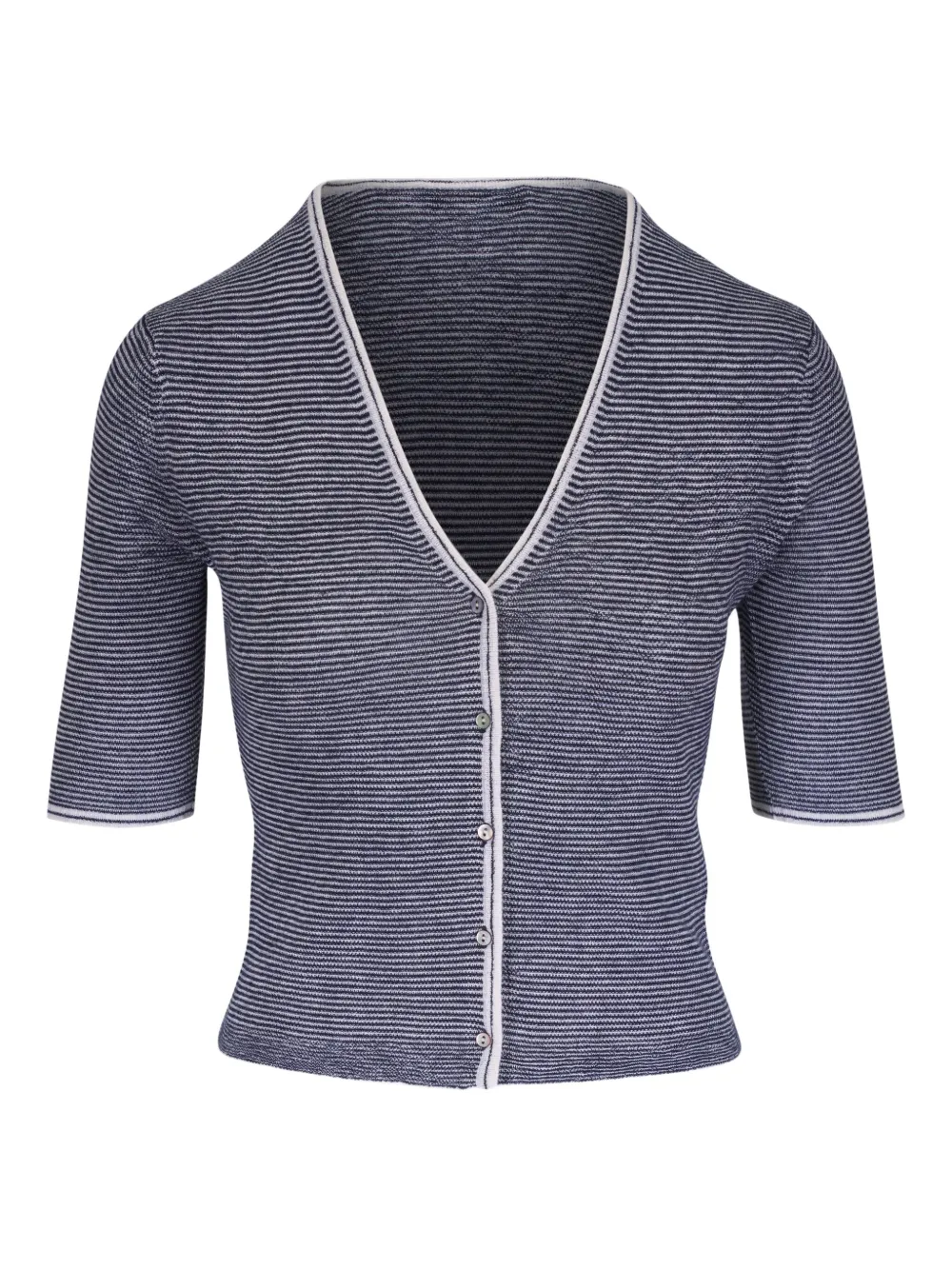 Vince striped button cardigan | Blue | Image 1