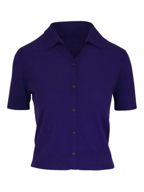Vince button-down short-sleeve top