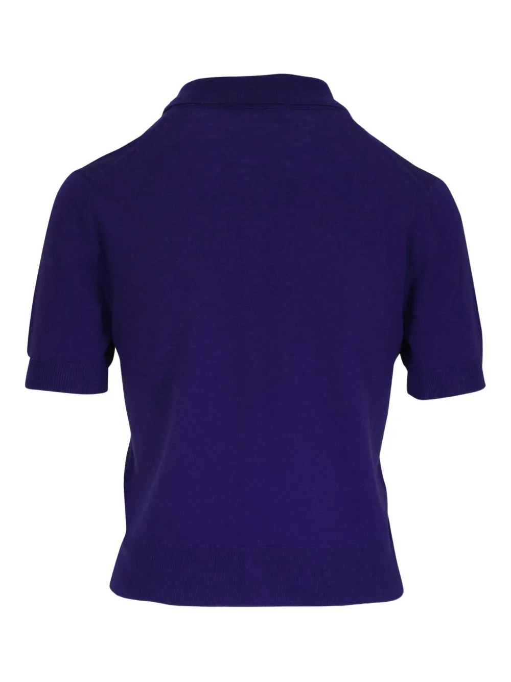 Vince button-down short-sleeve top - Paars