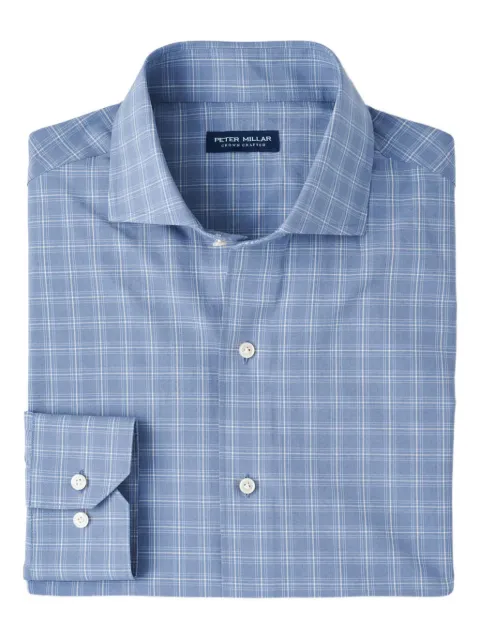 Peter Millar Reese checked long-sleeve shirt