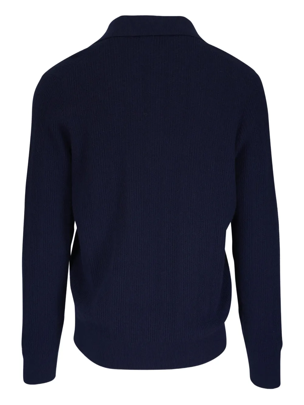 Brunello Cucinelli Gerippter Pullover mit Poloshirtkragen | Pullover | Image 2