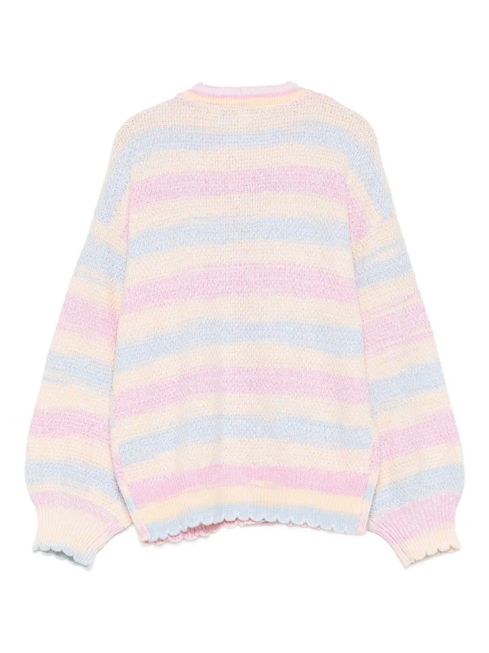Tartine Et Chocolat Gestreept gewelfd vest Roze