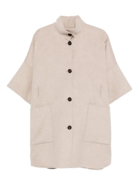 LIU JO button-fastening single-breasted coat