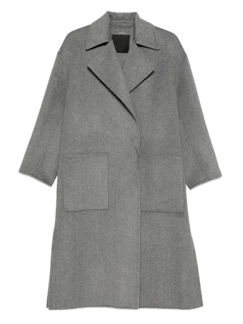Manteau ceinturé à poches poitrine - LIU JO - Modalova