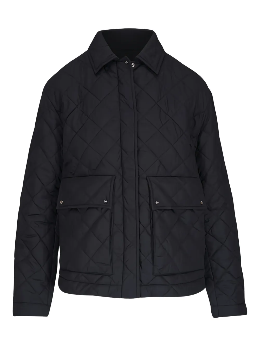 Herno quilted pocket jacket - Nero