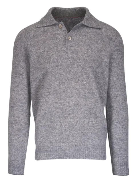 Brunello Cucinelli polo-neck cotton sweater