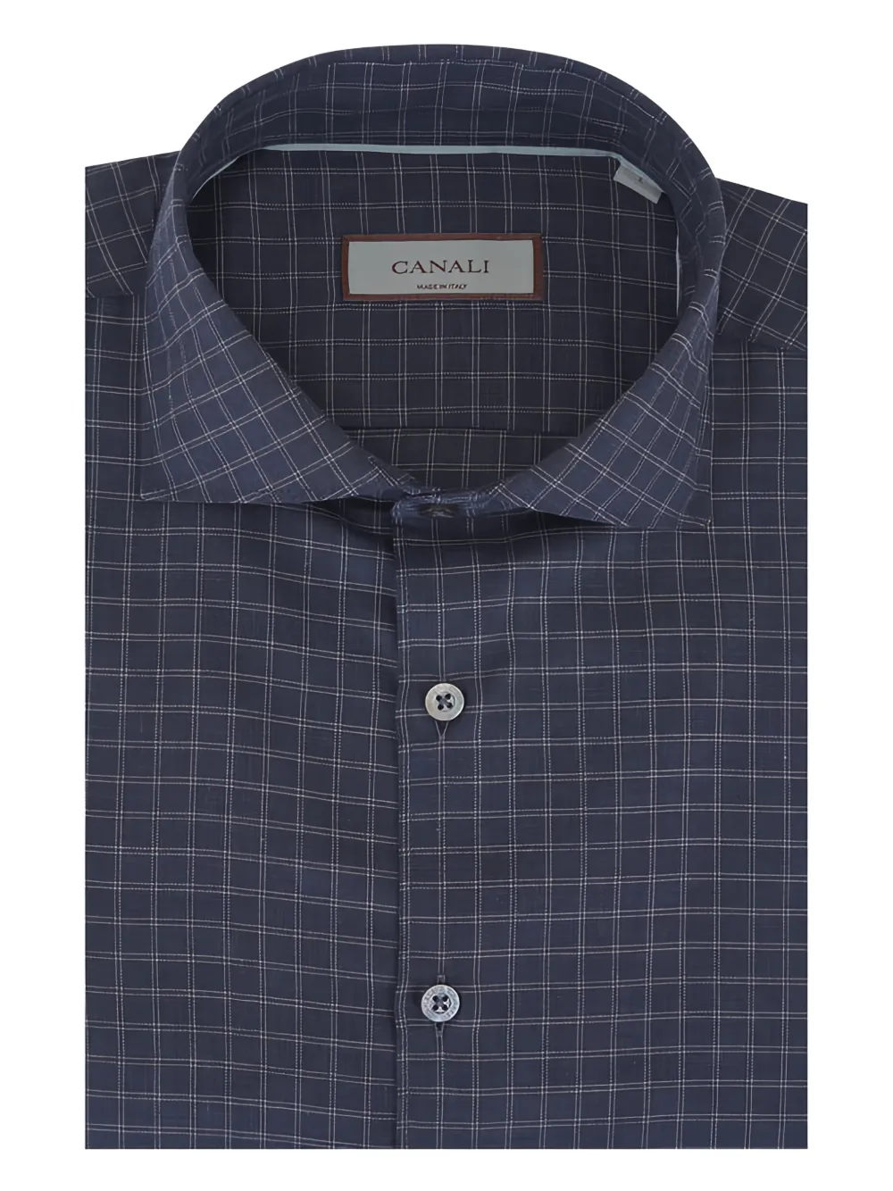 Canali Camicia a quadri - Blu