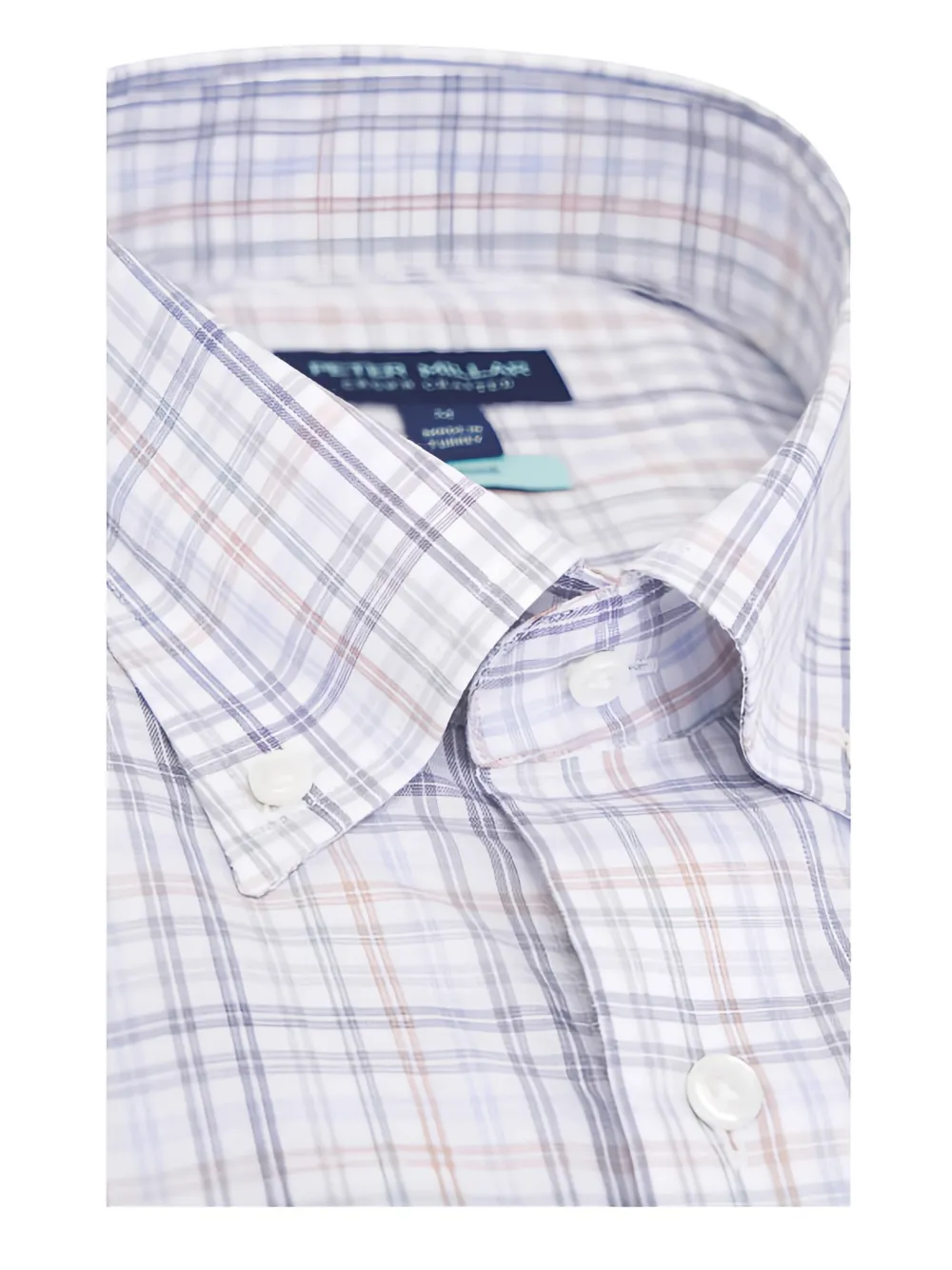 Peter Millar button-up checked shirt | Image 2