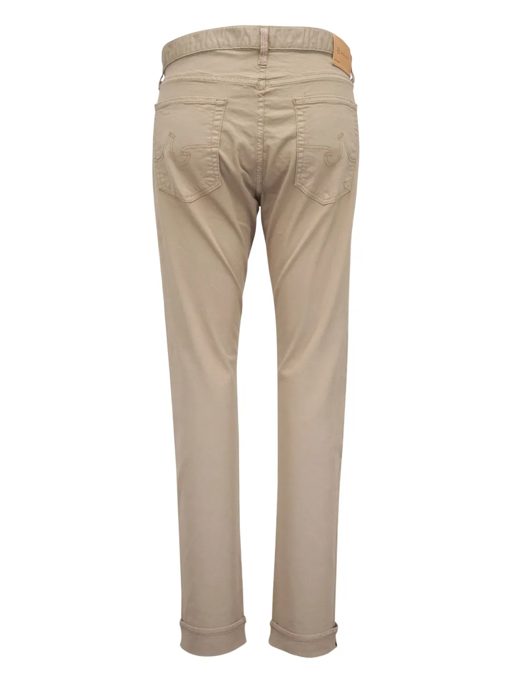 AG Jeans Jeans met omgeslagen pijpen - Beige