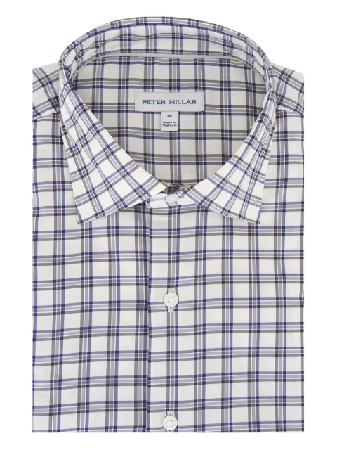 Peter Millar Lenox plaid button shirt